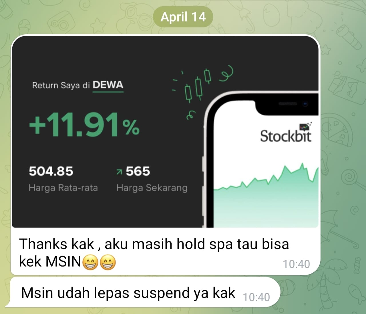 Testimoni member