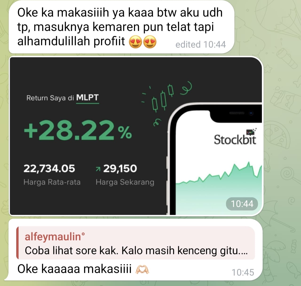 Testimoni member